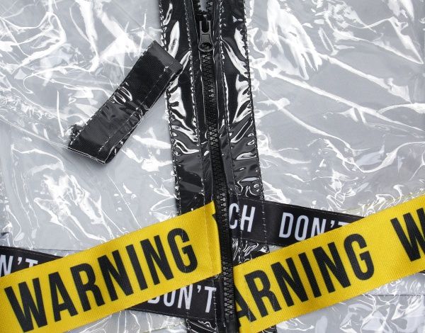 Дождевик Drydope Warning р.130 прозрачный 020-а/д3 