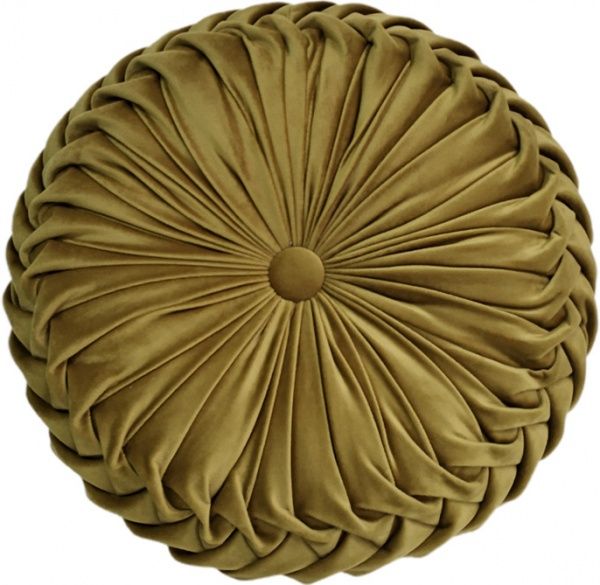 Подушка декоративна Раунд 40x40 см оливковий La Nuit 