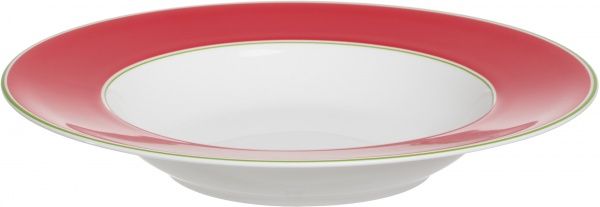Тарілка супова Emotion 23,5 см червона Fiora
