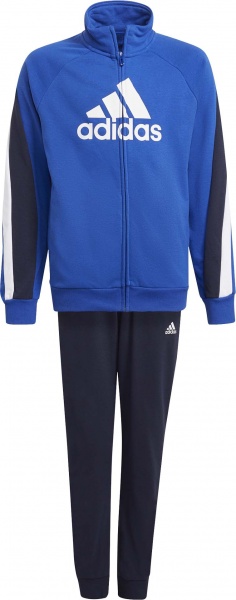 Спортивний костюм Adidas B BOS COT TS GT0339 р. 152 синій