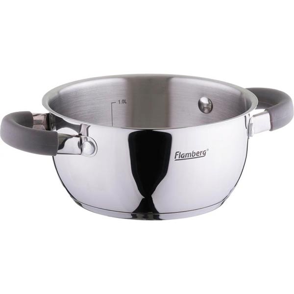 Каструля з кришкою Shine 1.4 л Flamberg