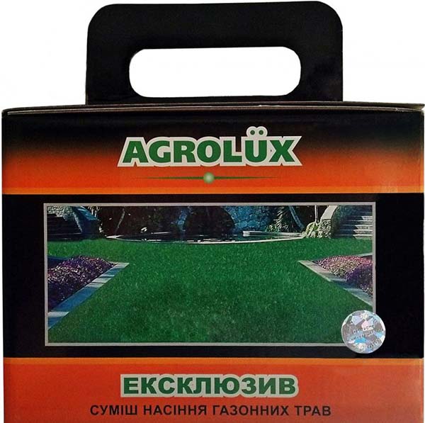 Насіння Agrolux газонна трава Ексклюзив 1 кг