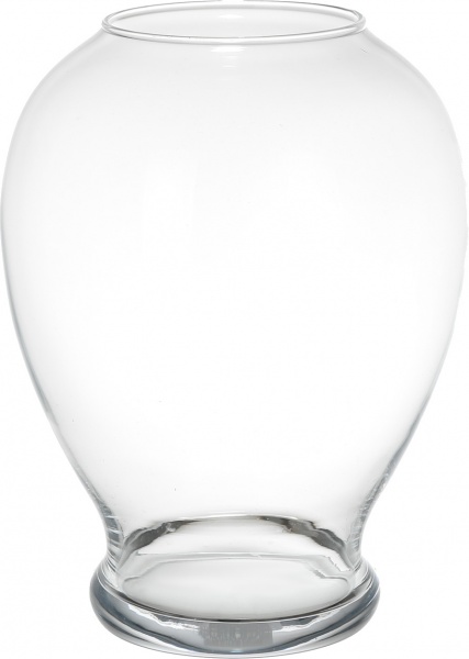 Ваза стеклянная Теамо 25,4 см прозрачный 