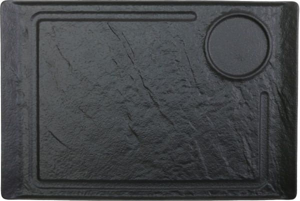 Набір для сервірування Lavastone Black 2 предмети 