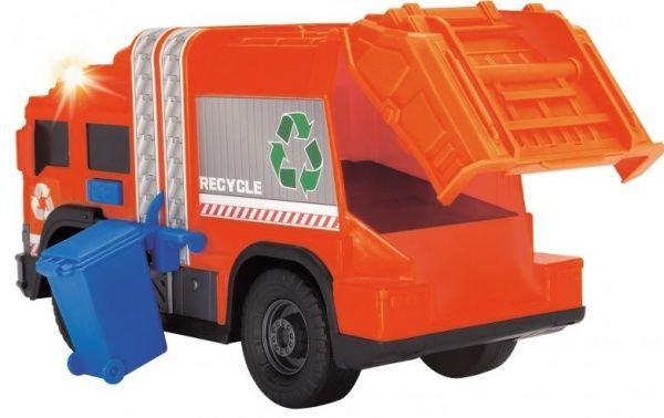 Машинка Dickie Toys Мусоровоз с баком со световыми и звуковыми эффектами 3306001