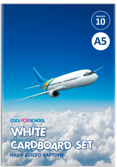Набор белого картона CF21001-02 Cool For School