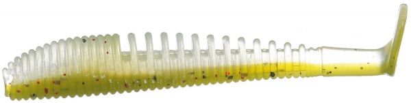 Приманка риболовна Basic Lures 75 мм 6 шт. Sovereign 4,0 жовтий з білим