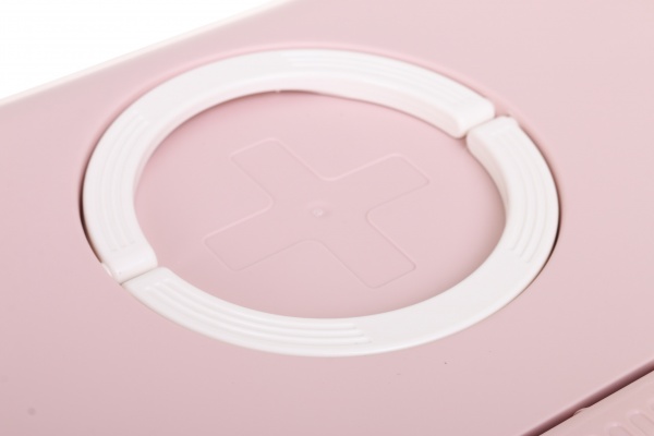 Органайзер для косметики багаторівневий з шухлядами 32х20х25 см білийрожевий 