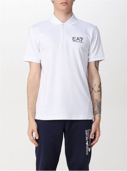 Поло EA7 POLO SHIRT 3LPF02-PJEEZ-1100 р.2XL білий