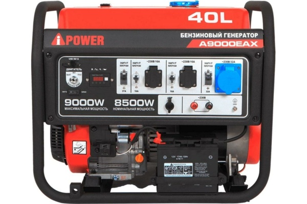 Электрогенераторная установка A-iPower A9000EAX 8,5 кВт / 9 кВт 220 В A9000EAX бензин