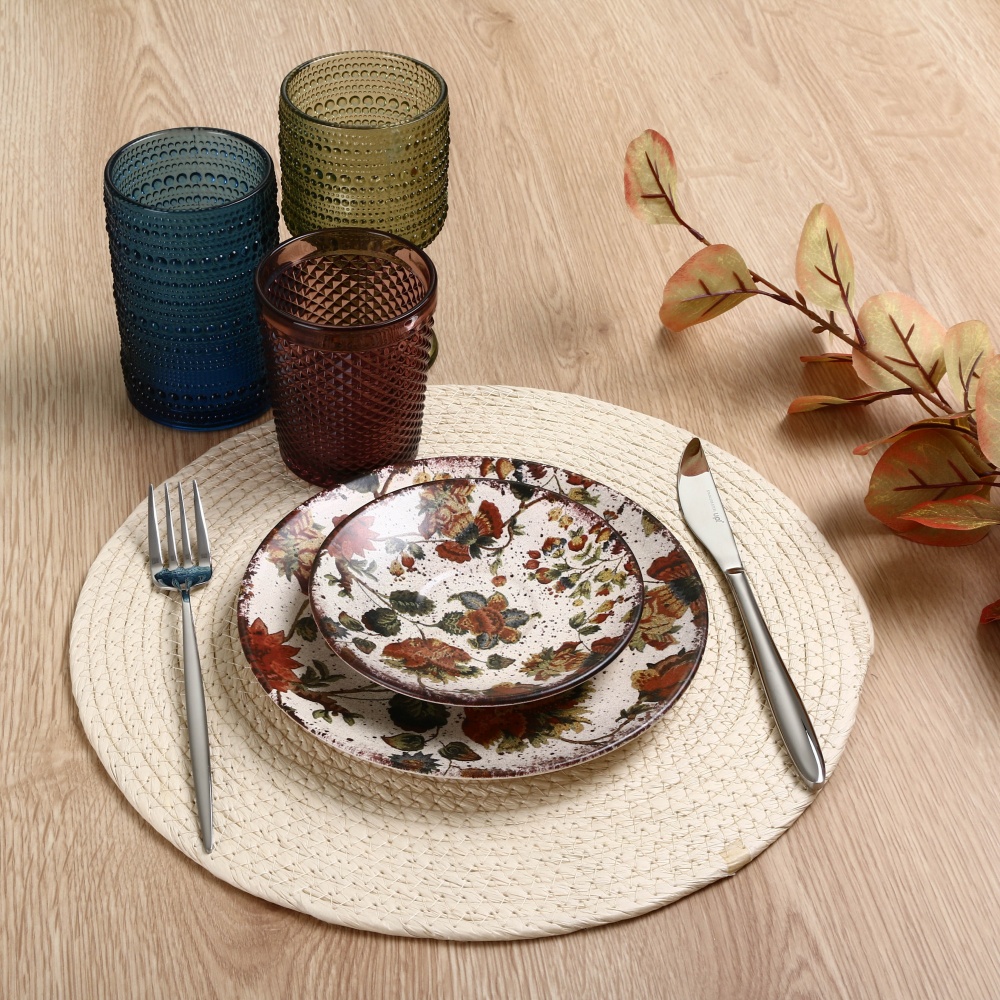 Килимок для сервірування Flamberg Woven White 35 см