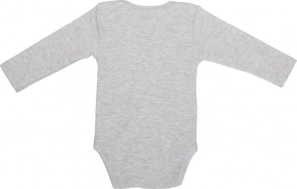 Боди Фламинго ясельный 2 шт. р.74 черный/меланж 449-222 