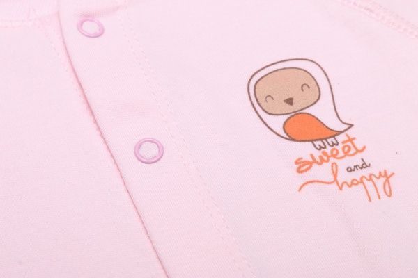 Боді для дівчинки Bembi БД69 р.62 рожевий 