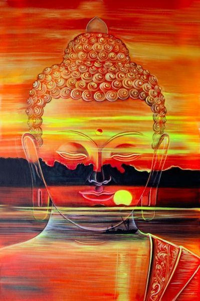 Постер Будда хрустальный Posterclub 