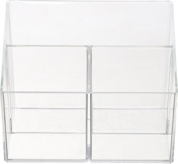 Органайзер для косметики Luna 20,3x12x16 см прозорий 