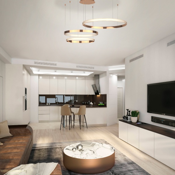 Подвес Smart Posh пульт ДУ/Wi-Fi LED