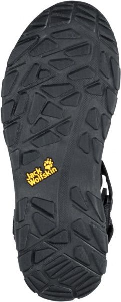 Сандалі Jack Wolfskin SEVEN SEAS 2 SANDAL M 4026651-6350 р. UK 9 темно-сірий