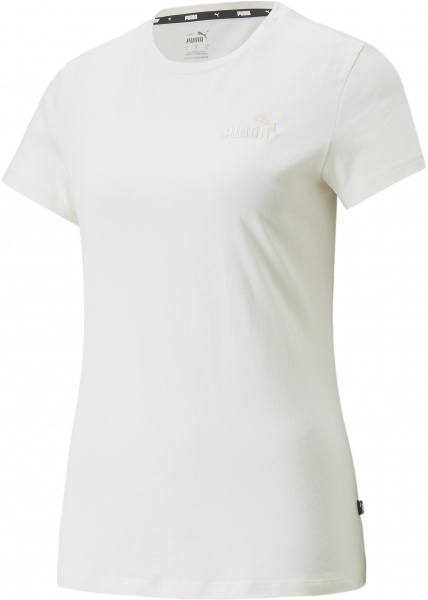 Футболка Puma ESS+ EMBROIDERY TEE 84833199 р.L білий