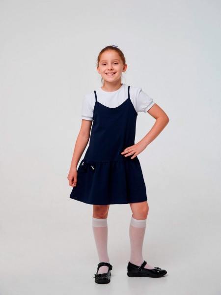 Сарафан Smil р.134 темно-синій 120365 