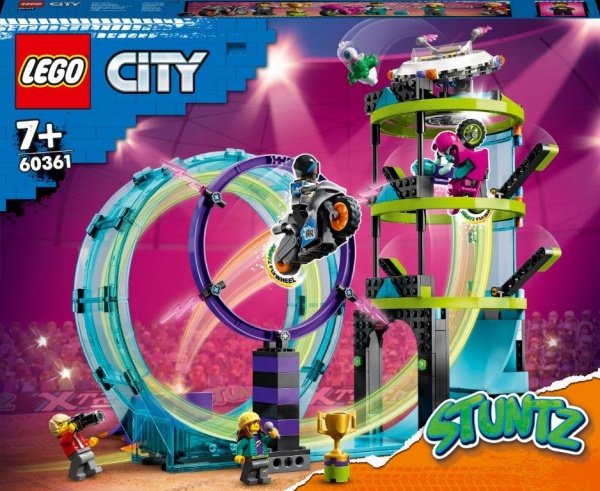 Конструктор LEGO City Неймовірне завдання для каскадерів 60361