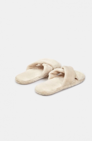 Тапки домашние LH580-01 р.39-40 чай с молоком 