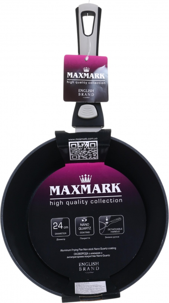Сковорода зі знімною ручкою Maxmark 24 см (MK-ML10124)