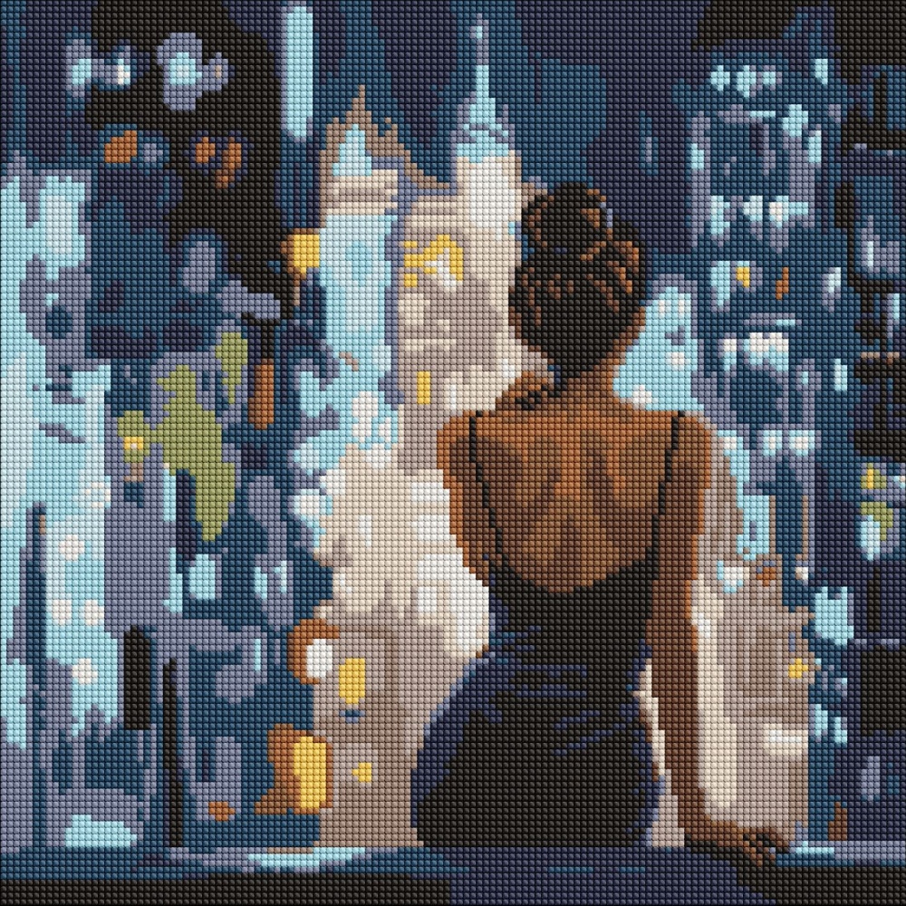 Алмазна мозаїка Кінець вечірки ©art_selena_ua Ideyka