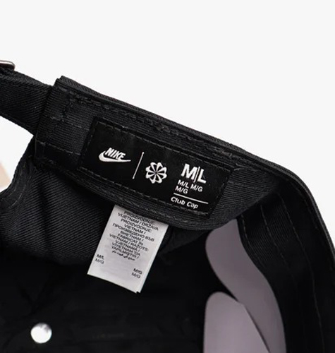 Кепка Nike U NK CLUB U CB SWSH L II1314-010 S черный