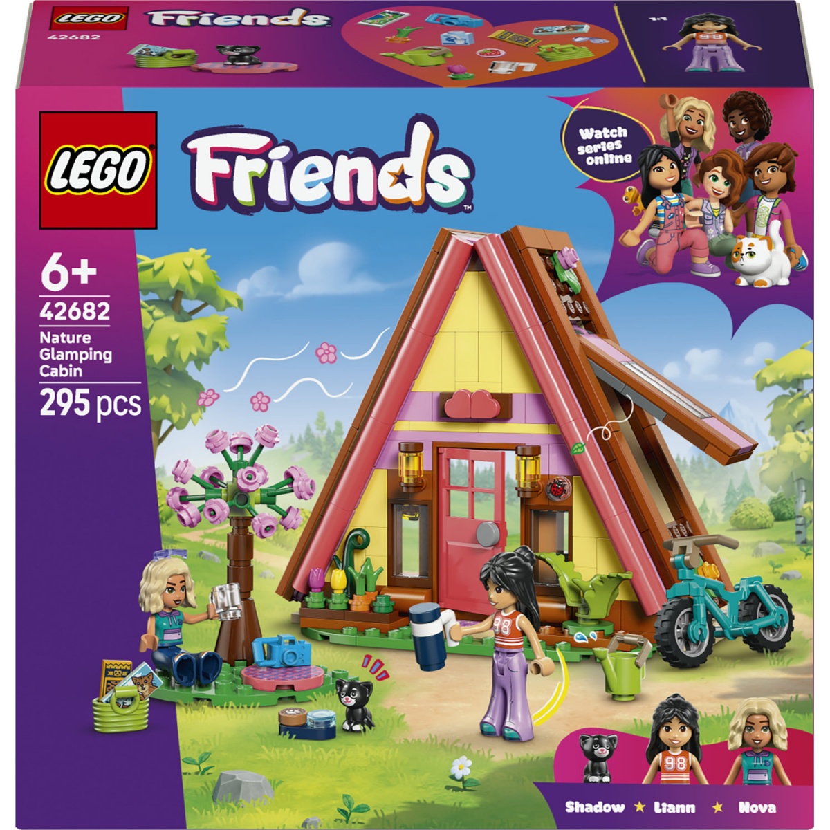 Конструктор LEGO Friends Домик для кемпинга на природе 42682 — фото 1