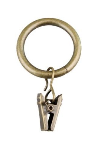 Карниз Bojanek FEDORA подвійний укомплектований d19 мм 240 см антична латунь 