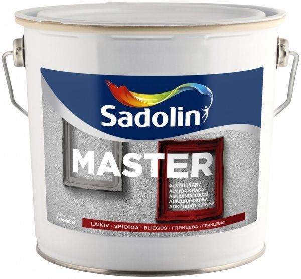 Емаль Sadolin Master 90 BW білий глянець 2,5л
