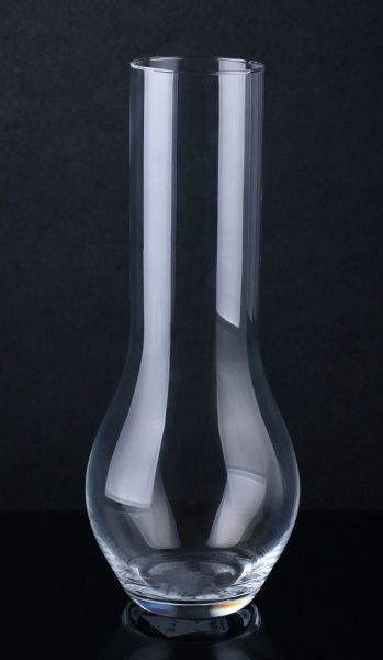 Ваза скляна 16х40 см Wrzesniak Glassworks