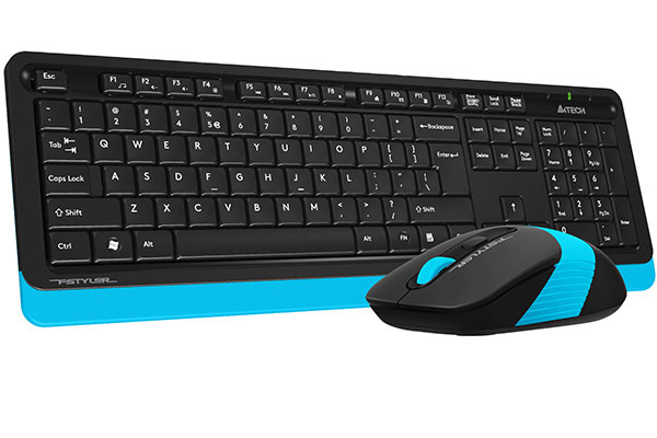 Комплект клавіатура та миша A4Tech FG1010 (Blue) 
