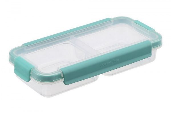 Емкость для продуктов вакуумная Copenhagen разделена 0,21л / 0,21 л Flamberg Smart Kitchen