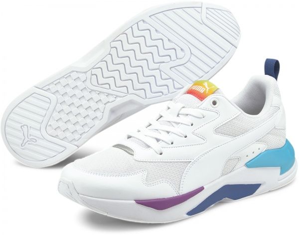 Кроссовки Puma X-Ray Lite Rainbow 36886302 р.UK 6 белый
