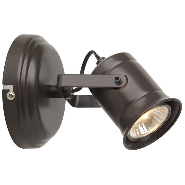 Спот Brilliant CAP 1x50 Вт GU10 коричневий G05710/20