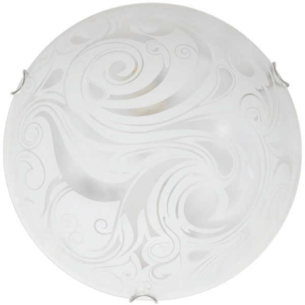 Светильник настенно-потолочный Декора НББ Зеус 1x100 Вт E27 белый 10320 