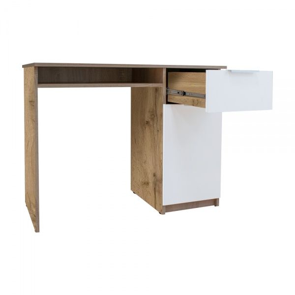 Стол письменный DC Дален дуб тахо/нимфея альба 