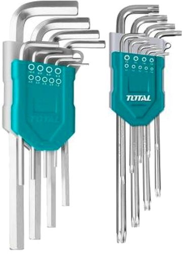 Набір ключів шестигранних Total THT106KT0181