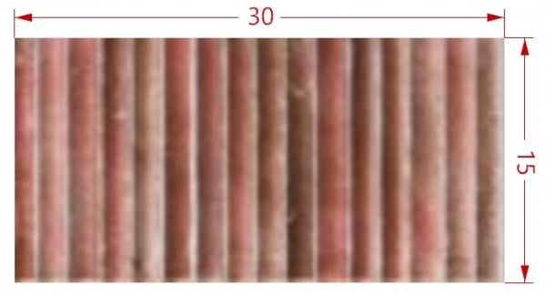 Плитка Mainzu Вінн Руж 15x30 