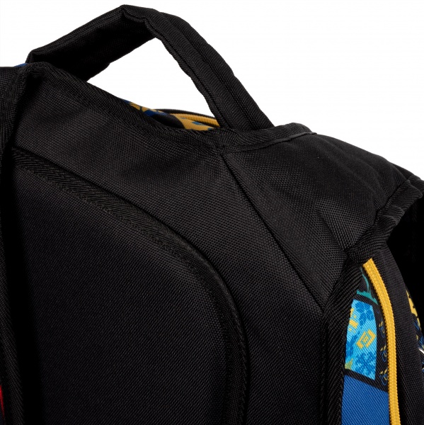 Рюкзак школьный YES Fashion T-133 Welcome to Ukraine черный