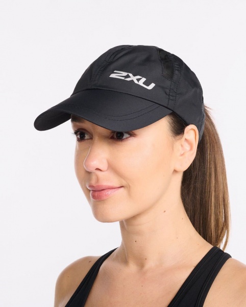 Кепка 2XU Run Cap UQ5685f_BLK/BLK OS черный
