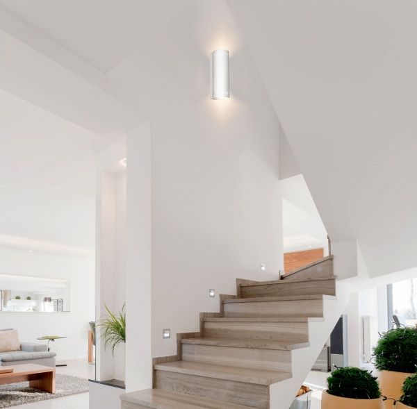 Світильник точковий Luminex 200 8514 60 Вт E27 білий Insert Round 