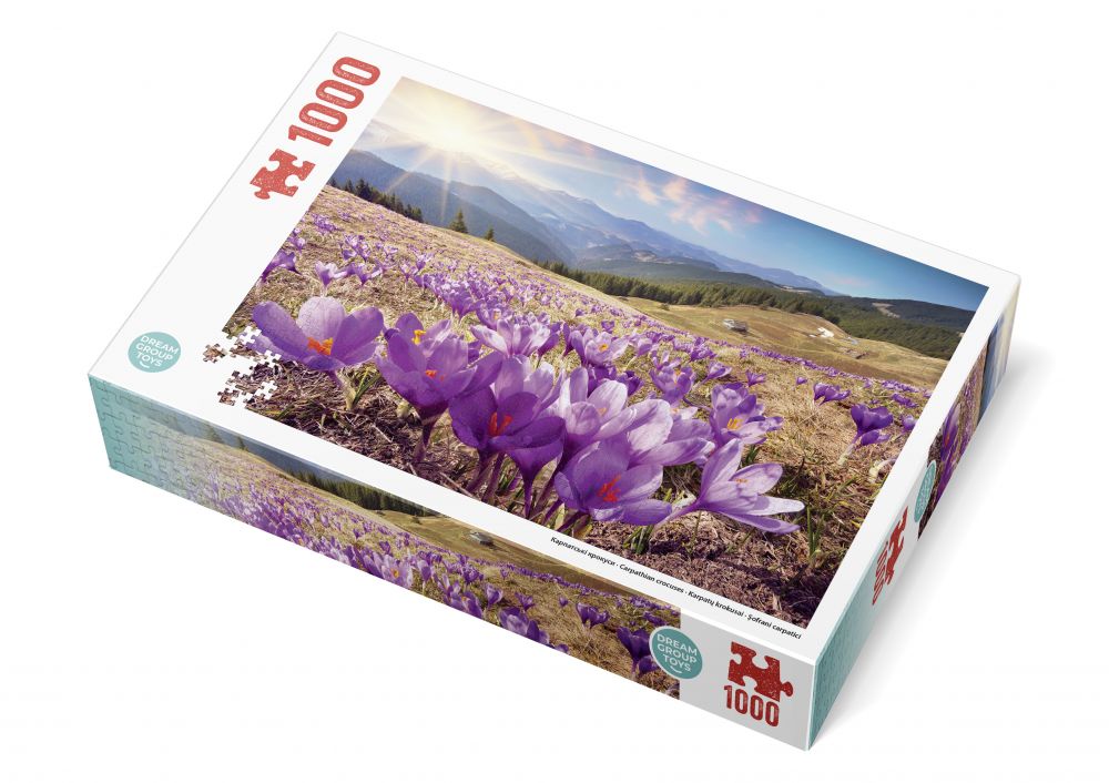 Пазл DGT Карпатські крокуси 1000 елементів TRFL_UA/4