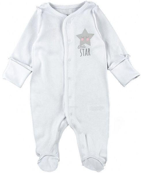 Комбінезон Фламінго ясельний р.62 білий 365-212 