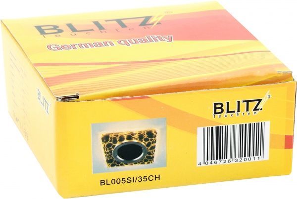 Светильник точечный Blitz G5.3 черный с золотистым BL005SI/35CH 