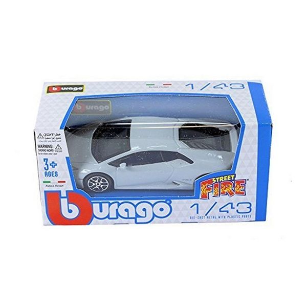 Машинка Bburago 1:43 в голубом диспенсере ( в ассортименте) 18-30010B