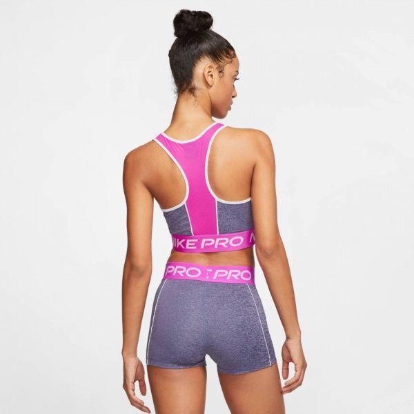 Майка Nike W NK DRY TANK CROP SPACE DYE CJ3646-424 M сірий