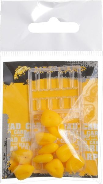 Приманки для ловлі риби 0,2 г лимон Кукурудза силіконова жовта
