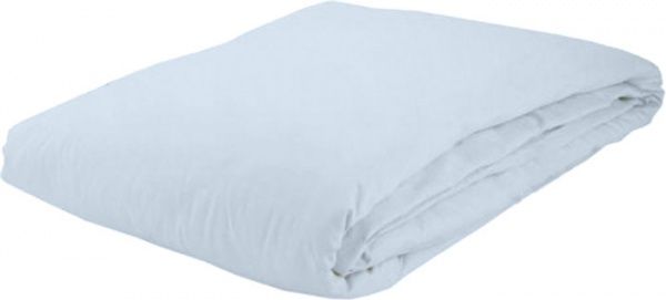 Простирадло 200x220 см сіро-блакитний Zastelli 